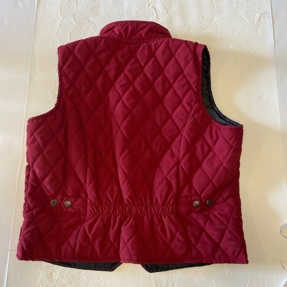 Outback Trading Company Red Quilted Vest - Picture 6 of 11